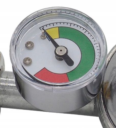 WĄŻ DO GAZU 2M REDUKTOR GAZOWY DO BUTLI Z MANOMETREM 11KG OPASKI USZCZELKI na Arena.pl