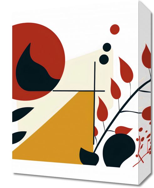 Obraz 30x40cm Ogień i Flora zdjęcie 1