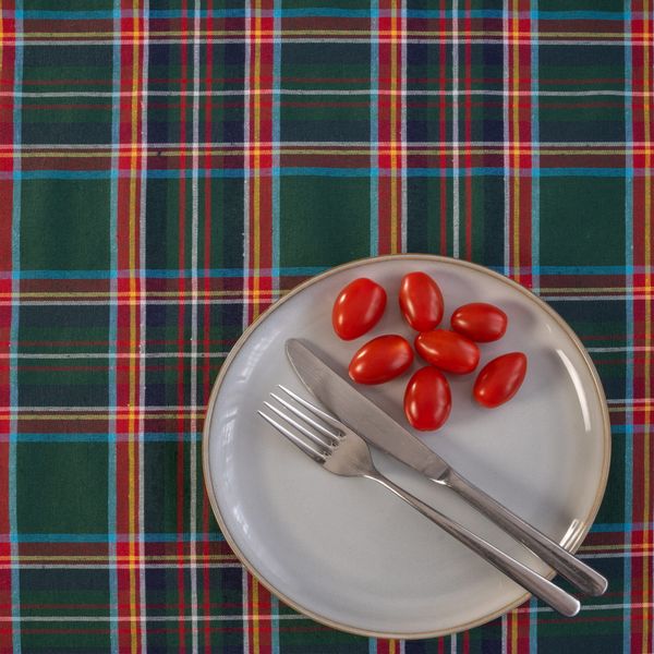 Bieżnik Świąteczny ZIELONA KRATA Boże Narodzenie Odświętny na stół 280cm zdjęcie 6