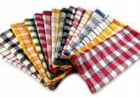 KOMPLET 12 szt ŚCIERKA KUCHENNA RĘCZNIK ŚCIERECZKI ZESTAW MIX KOLOR