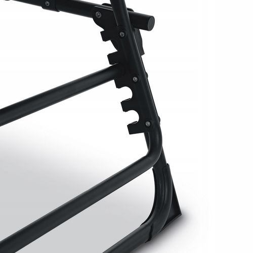 LEŻAK OGRODOWY Leżanka na PLAŻĘ CZARNY Regulowany KIESZONKA Tadar 4 pozycje na Arena.pl