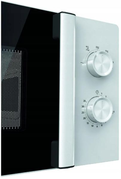 Kuchenka mikrofalowa GORENJE MO20E1WH 800W 20l 5 poziomów mocy, rozmrażanie zdjęcie 12