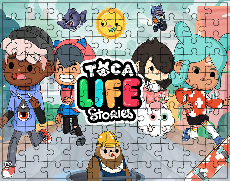 Puzzle Toca Life World zdjęcie 1