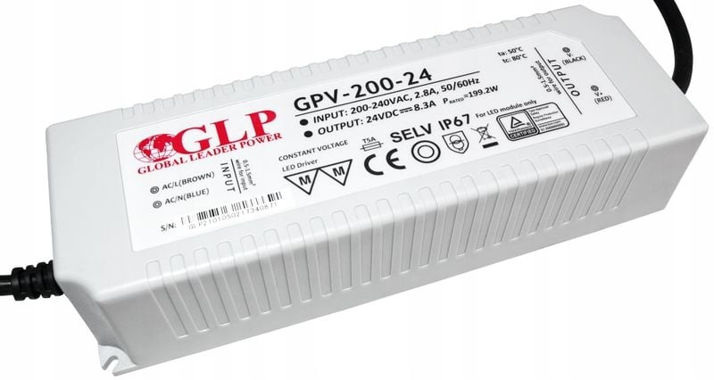 ZASILACZ IMPULSOWY 24V/8.3A/GPV zdjęcie 3