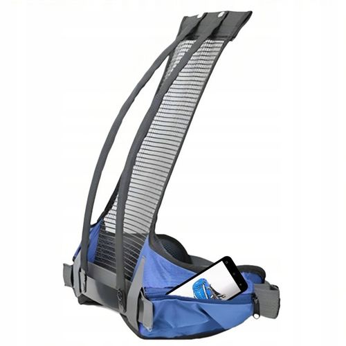 Plecak turystyczny 40l AOKING, niebieski, z miejscem na bukłak na Arena.pl