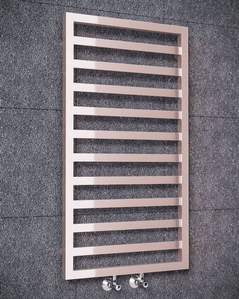 *Grzejnik łazienkowy MELY 720x530 318W *ZŁOTY RÓŻ zdjęcie 3