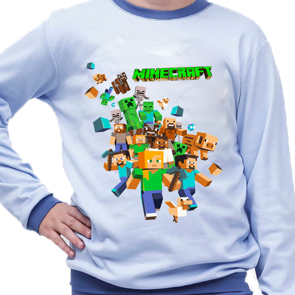 Piżama dziecięca Minecraft zdjęcie 1