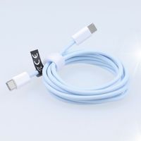 Kabel niktrade USB typ C - USB typ C 1,5 m niebieski