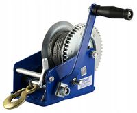 Wyciągarka ręczna HUSAR 2500 LBS 1133 kg lina stalowa 10 m 2 biegi