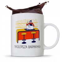 Kubek Prezent Dla Barmana Barmanki Najlepsza Z Nadrukiem Ze Zdjęciem