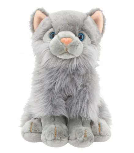 Pluszowy kotek, szary na Arena.pl