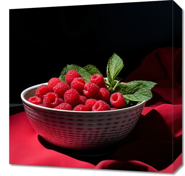 Obraz 50x50cm Malinowa Misa zdjęcie 1