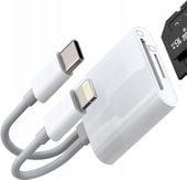 ADAPTER 2in1 LIGHTNING/USB-C