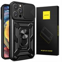 Spacecase Camring Iphone 15 Pro Black