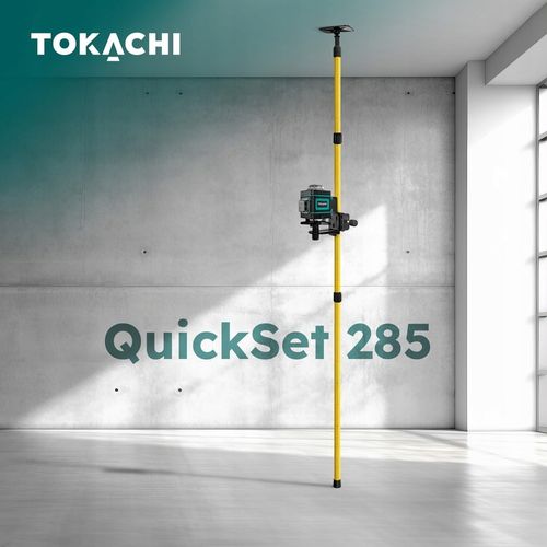 TYCZKA ROZPOROWA DO LASERA 3M DRĄŻEK POZIOMICY STATYW Z PODZIAŁKĄ + na Arena.pl