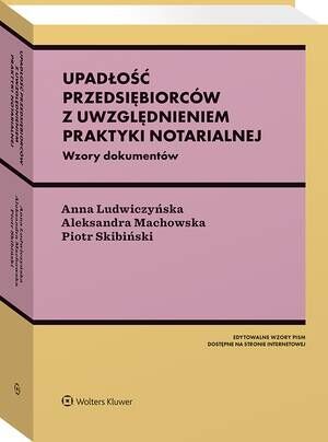 (pdf) Upadłość przedsiębiorców z uwzględnieniem praktyki notarialnej. Ze zdjęcie 1