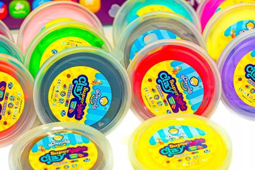 2x Magiczna Plastelina PIANKOLINA MASA POLIMEROWA 24SZT +WALIZKA +AKCESORIA na Arena.pl