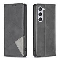ETUI Z KLAPKĄ DO GALAXY S24 POKROWIEC PORTFEL ZAMYKANE SKÓRZANE + SZKŁO