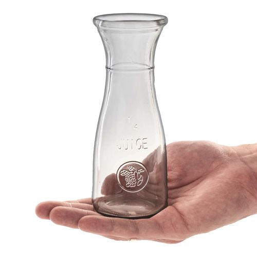 KADAX Karafka Na Wodę Dzbanek Szklany 250 ml Sok Wino Lemoniadę Napoje na Arena.pl