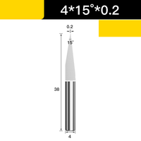 Frez do grawerowania 3.175-6.0mm VHM Rozmiar: 4.0*15°*0.2