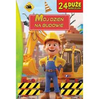 Mój Dzień na Budowie Książki dla Dzieci + 24 Naklejki