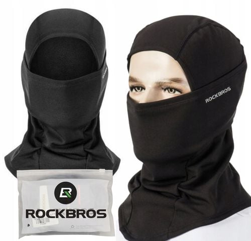Kominiarka motocyklowa ciepła pod kask do biegania narty na rower ROCKBROS na Arena.pl