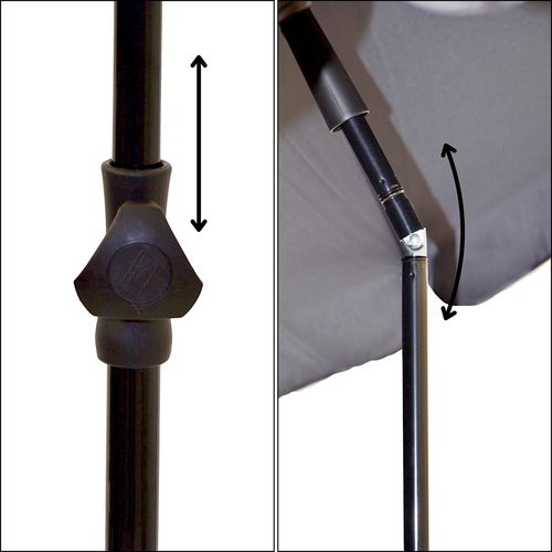 PARASOL OGRODOWY 185CM ANTRACYT na Arena.pl