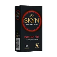 mates skyn intense feel 10 szt. prezerwatywy teksturowane skynfeel
