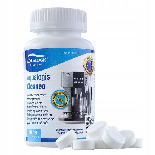 Tabletki Czyszczące Do Ekspresu Aqualogis Cleaneo 60 tabletek zdjęcie 2
