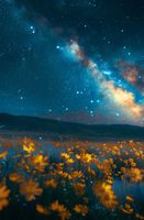 Plakat 53x81cm Nocne Niebiosa