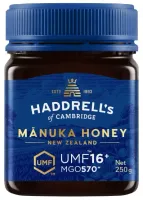 MiÓd Manuka UMF 16+ MGO 570+ 250 g - Haddrell&#39;s OF Cambridge