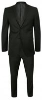 Czarny Garnitur Męski RANIR 176/92/78