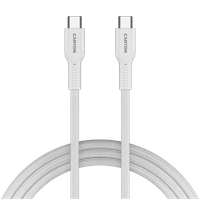canyon kabel onwire 60cl c-c 60w  w oplocie 1m biały