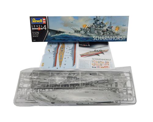 A8467 Model do sklejania pancernik SCHARNHORST na Arena.pl