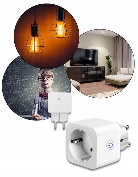 INTELIGENTNE GNIAZDKO STEROWANE WiFi ANDROID TUYA SMART POMIAR zdjęcie 8