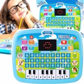 TABLET EDUKACYJNY DUŻY LAPTOP PAD DOTYKOWY LED ZABAWKA DLA DZIECI PREZENT