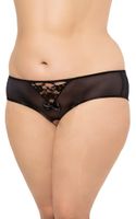 Figi Damskie z Dziurką Soft Line Plus Size 2466 XL