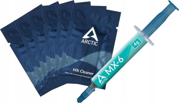 Pasta termoprzewodząca MX6 + MX Cleaner 4g zdjęcie 1