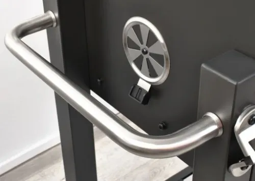 GRILL WĘGLOWY OGRODOWY ANGULAR RUSZT ŻELIWNY na Arena.pl