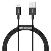 superior kabel przewód do iphone usb - lightning 2.4a 1m czarny