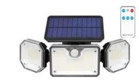 NAŚWIETLACZ LED 226 SMD SOLARNY + PIR 9619 - E+29-594LV