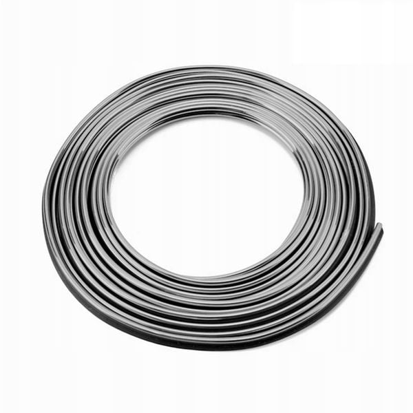 LISTWA TAŚMA OZDOBNA DO SAMOCHODU CHROM 5M TUNING zdjęcie 1