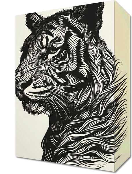 Obraz 20x30cm Tygrysi Gwizd zdjęcie 1