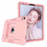 Wytrzymałe Etui do iPad 10.2 z Wygodnym Stojakiem Różowe