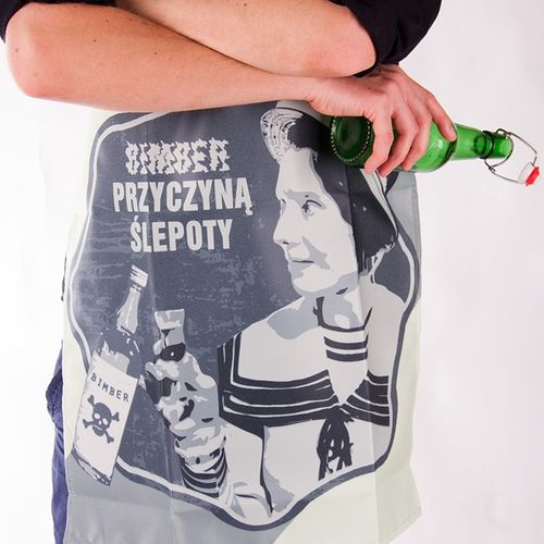 Fartuszek Retro - Bimber przyczyną ślepoty na Arena.pl