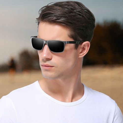 OKULARY PRZECIWSŁONECZNE KINGSEVEN POLARYZACJA nerdy aluminiowe N7180 na Arena.pl