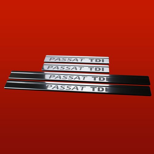 Listwa progowa VOLKSWAGEN PASSAT B6 PASSAT TDI Stal nierdzewna 304 połysk na Arena.pl