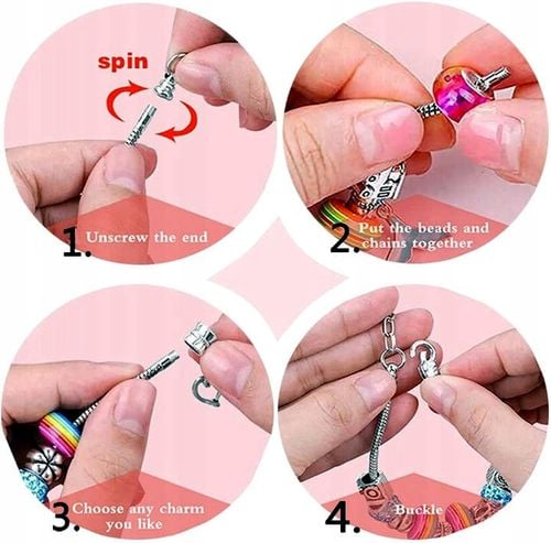 ZESTAW DO ROBIENIA BRANSOLETEK NASZYJNIKÓW PREZENT na Arena.pl