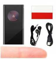 DYKTAFON MINI MAŁY SZPIEGOWSKI draVires 8GB PODSŁUCH + naklejka
