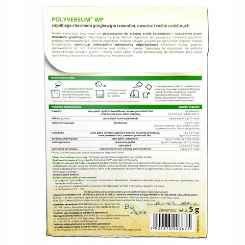 TARGET POLYVERSUM naturalna walka z grzybami P. oliganrum grzybobójczy 10g na Arena.pl